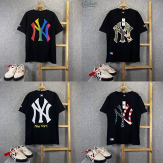 เสื้อยืด พิมพ์ลาย New York สําหรับผู้ชาย | Mlb ใหม่ เสื้อยืด พรีเมี่ยม ยุคใหม่ | เสื้อยืดแขนสั้น คอกลม สําหรับผู้ชาย