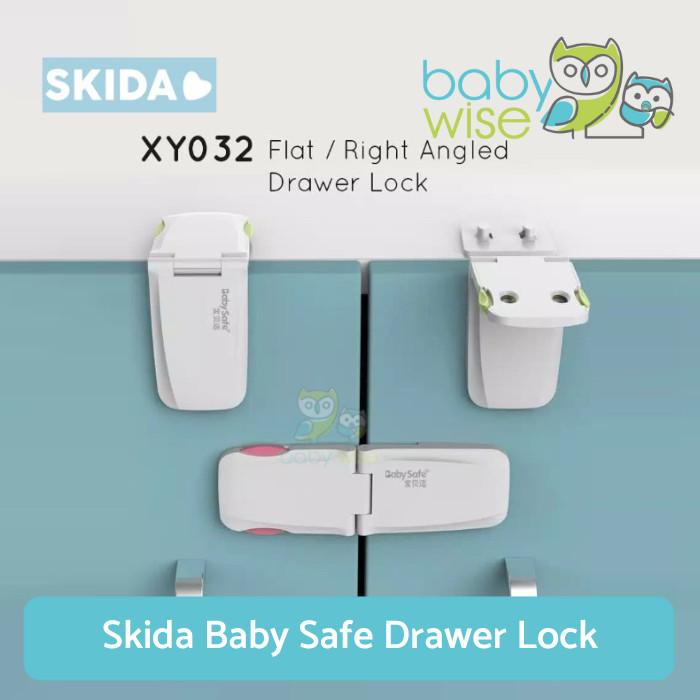 Skida Baby Safe Drawer Lock - ล็อคนิรภัยสําหรับตู้ลิ้นชักเด็ก