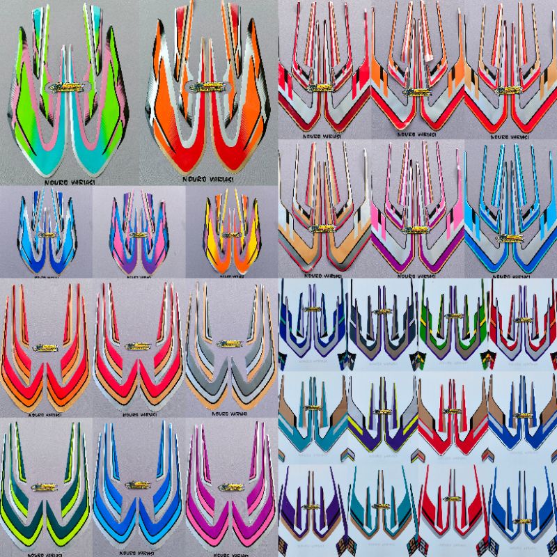 Striping list body yamaha RX S Special รายการ motor body collection mix คุณภาพดีที่สุด