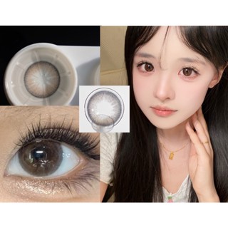 (2023.June.8th)mrqing คอนแทคเลนส์ ขนาดใหญ่ คุณภาพสูง 14.50 มม. (เกรด 0-8) สีน้ําตาล