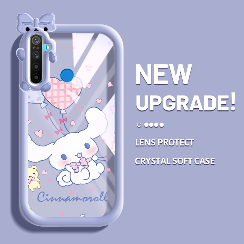 HPเคสโทรศัพท์สําหรับRealme 5 5i 5s 6i C3 Narzo 10 10A 20Aสําหรับป้องกันกรณีนุ่มมือถือเคสโทรศัพท์โบว์