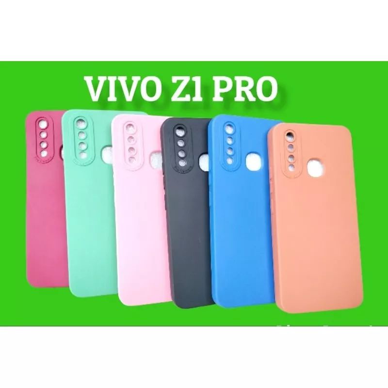 SOFTCASE MACAROON PRO กล้อง SILICON VIVO Z1 PRO/S1/S1PRO