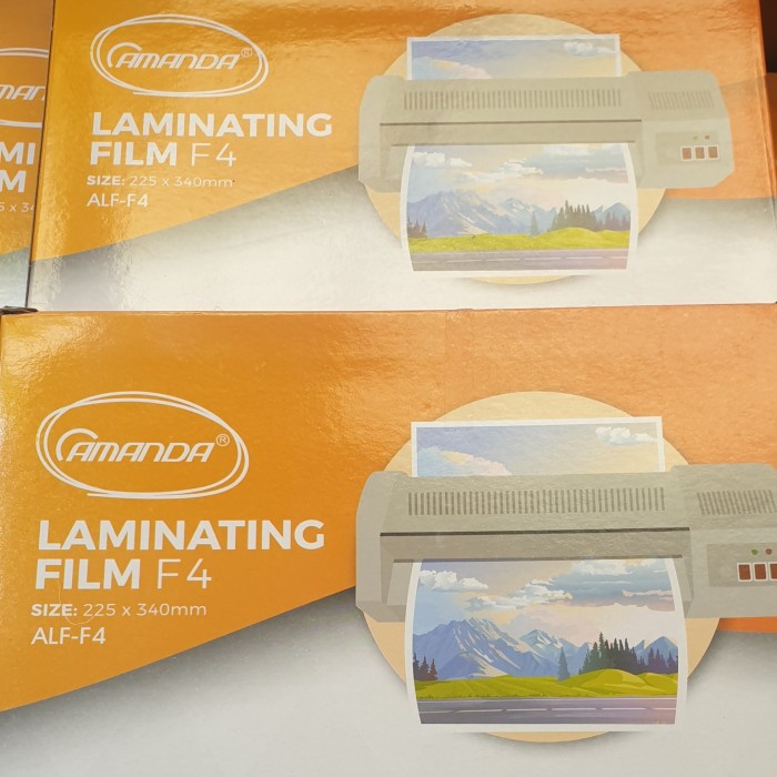 พลาสติกเคลือบ Amanda f4