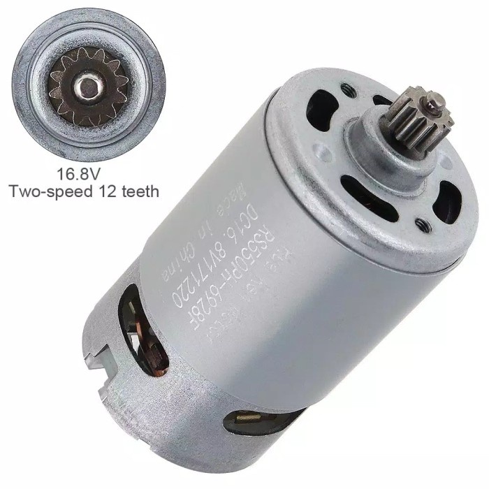 Rs550 16.8V 13500 Rpm Dc Motor