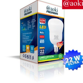 ★★★ ไฟ led 0zp AOKI ultra 22w ak U222 ✴ ✿ →