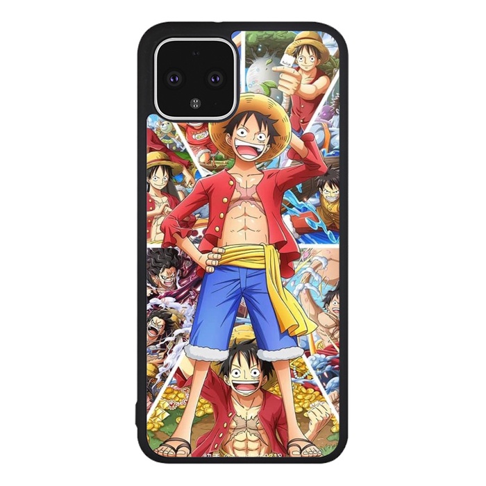 Case Casing Softcase Hardcase Google Pixel 4a 4 5 6a 6 7a 7 Pro XL 5G One Piece Luffy Monkey AO0072