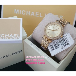 Mk Michael Kors Mk3430 Ori Bm นาฬิกาข้อมือ สําหรับผู้หญิง