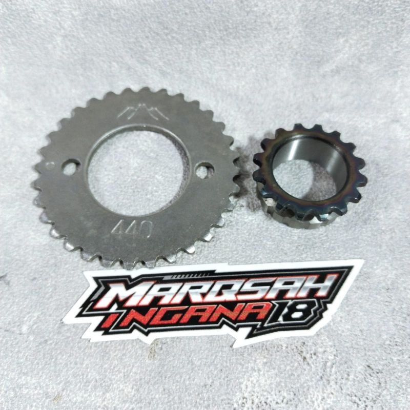 UPPER และ LOWER CENTRIC GEAR PNP GL TIGER MP MARQSAH SHOP
