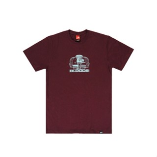 เสื้อยืด พิมพ์ลายเลือด Maroon Leveler