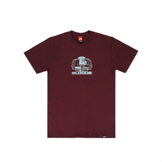 เสื้อยืด พิมพ์ลายเลือด Maroon Leveler