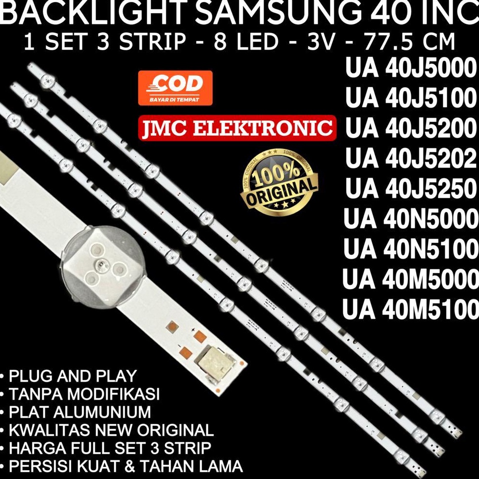 RECOMMENDATIONS!. SAMSUNG TV BACKLIGHT UA40J5000 UA40J5100 UA40J5200 UA40J5202 UA40J5250 UA40N5000 U