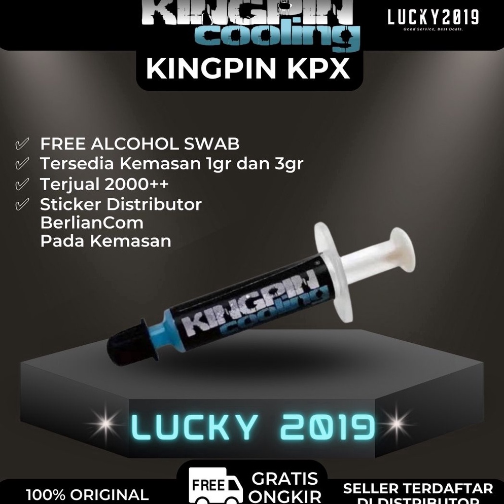 บูม!. Kingpin KPX วางความร้อนระบายความร้อนประสิทธิภาพสูง 100% ต้นฉบับ