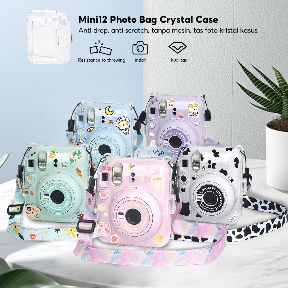 เคส Fujifilm Pocket Mini 12 Instax พร้อม Hard Photo Series Motif
