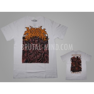 เสื้อยืด ลาย BRUTALMIND VISCERAL DISGORGE สีขาว