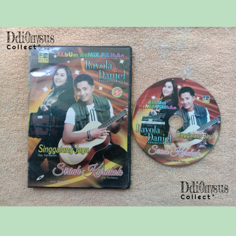 Vcd MINANG ALBUM REMIX CHOICE OF RAYOLA DANIEL MAESTRO