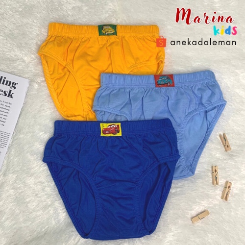 [12 ชิ้น] MARINA BRIGHT COLOR BOYS UNDERWEAR MARINA (12 ชิ้น)