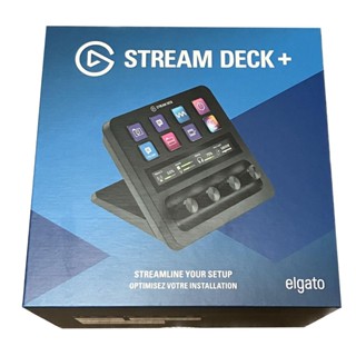 Elgato Stream Deck + (10GBD9901) - USB-C, 8 Customizable LCD keys, for PC &amp; Mac