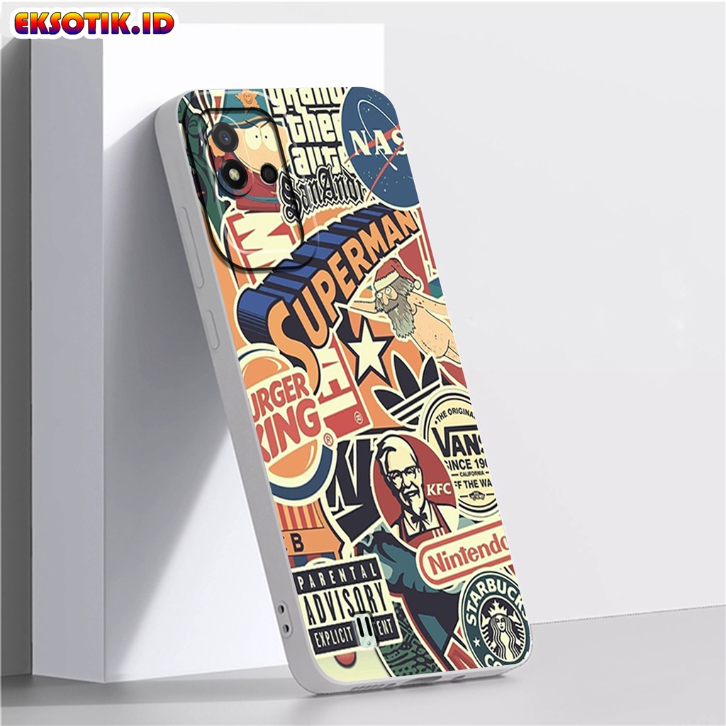 เคส REALME NARZO 50i - Eksotik.id - เคส REALME NARZO 50i - เคส ART COOL - ผิวมือถือ - REALME NARZO 5