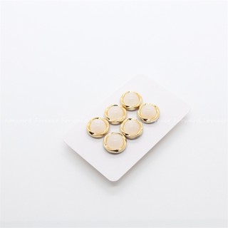 6pcs New Jelly Trimmed Magnet brooch Alloy Clothing Womens Accessories