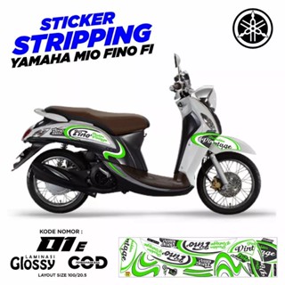 สติกเกอร์ ลาย yamaha fino สําหรับติดตกแต่ง