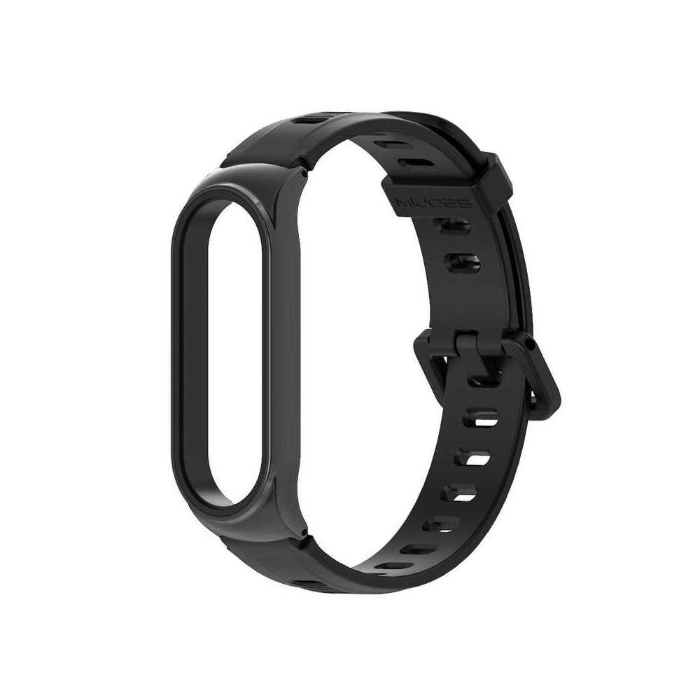 Mijobs สายนาฬิกาข้อมือซิลิโคน สําหรับ Xiaomi Mi Band 3 - QR1601
