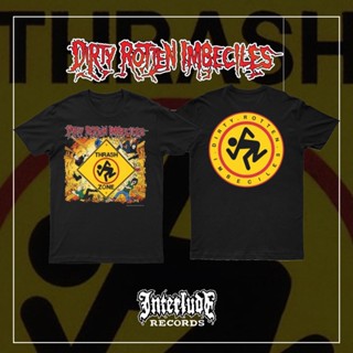 เสื้อยืด ลบได้ - DIRTY ROTTEN IMBECILES - Thrash Zone