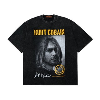 Kurt COBAIN เสื้อยืด เสื้อโอเวอร์ไซซ์