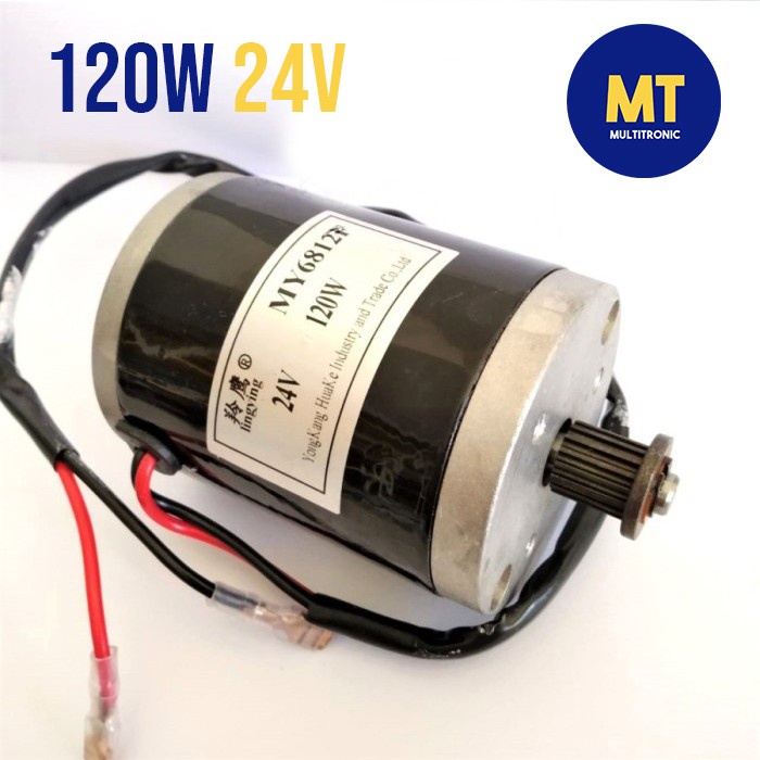 My6812 Motor Dynamo สําหรับสกู๊ตเตอร์ไฟฟ้าความเร็วสูง 120W 24V (7084)