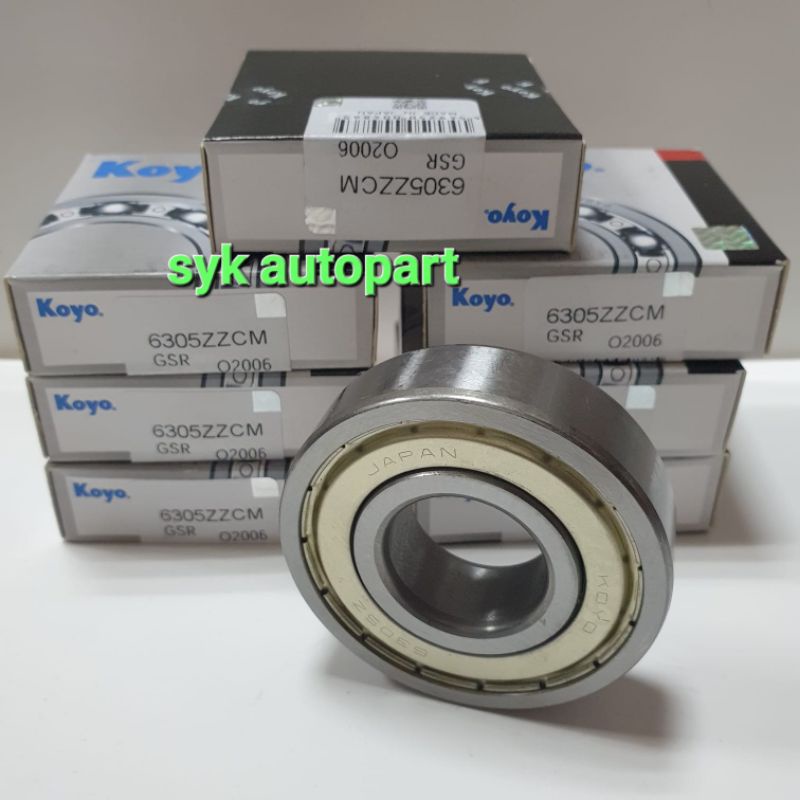 BEARING 6305 ZZ KOYO IRON CAP