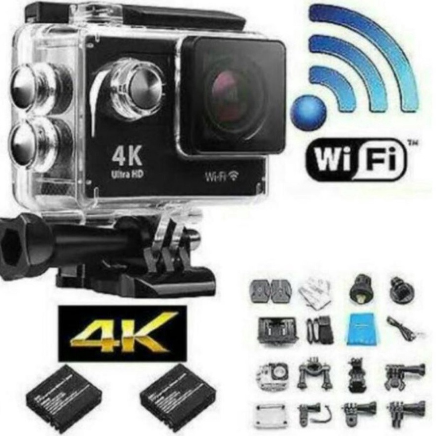 กล้องแอคชั่น Wifi Kogan 4k 1080p 18MP - Action Vlog กันน้ํา ราคาถูก 60k
