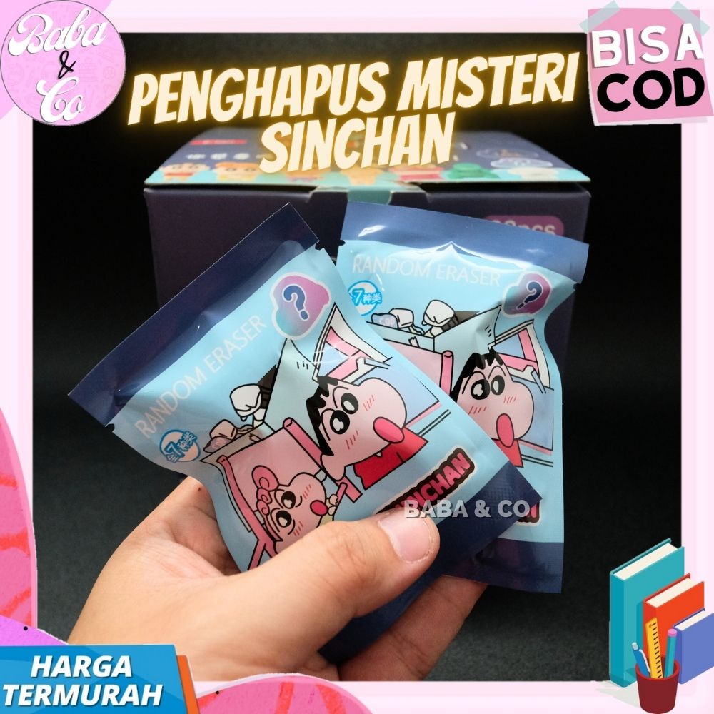 SINCHAN MYSTERY ERASER SINCHAN MYSTERY PACK สุ่มซินแคน ERASER