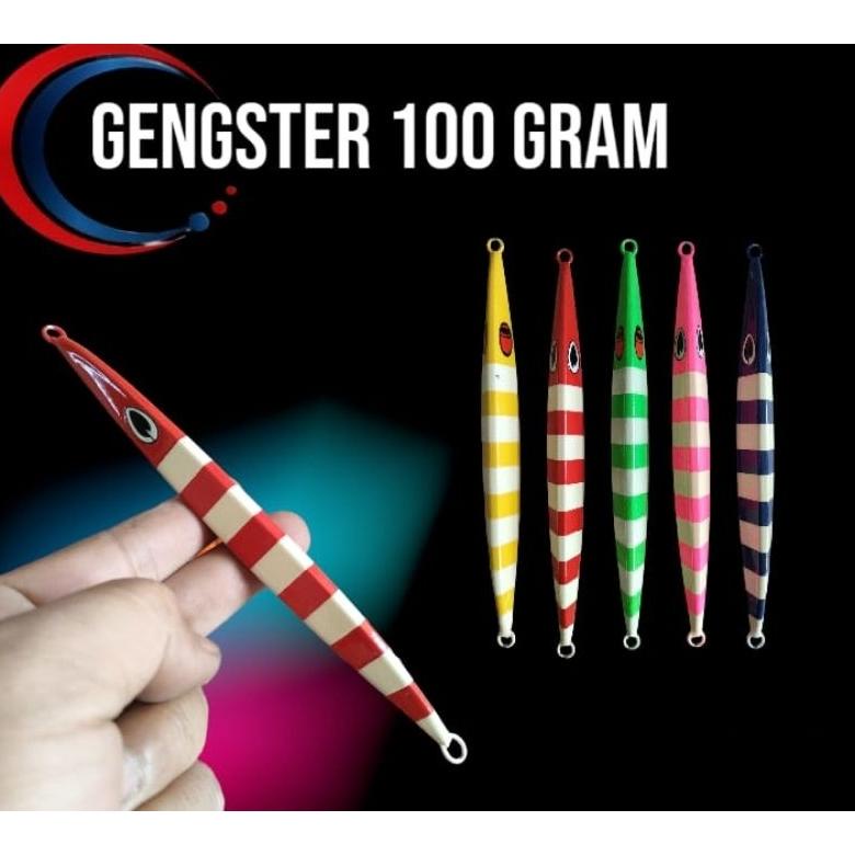 Metal Jig 100 Gram Gid Coffee Ginseng Fishing Bait (P41)