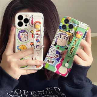 เคสโทรศัพท์มือถือ แบบนิ่ม ลายการ์ตูน พร้อมสายคล้องมือ สําหรับ iPhone 11 12 13 14 PRO MAX iPhone14 iPhone14Pro