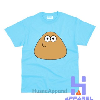 เสื้อยืด พิมพ์ลาย Pou GAME สําหรับเด็ก