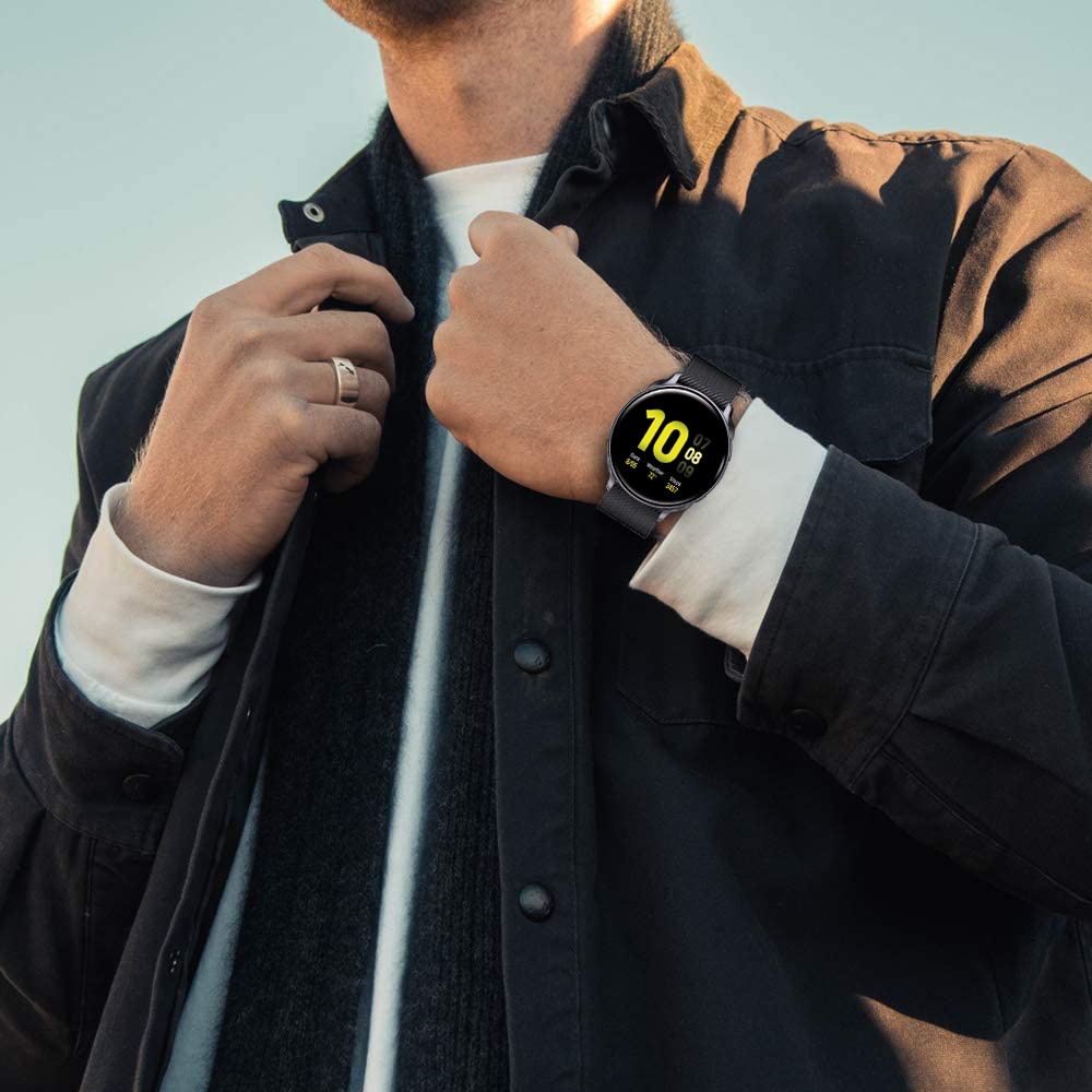 สําหรับ Huami Amazfit GTS 4 MINI 2 2e 3 ห่วงแม่เหล็ก โลหะ Milanese สายนาฬิกาข้อมือ