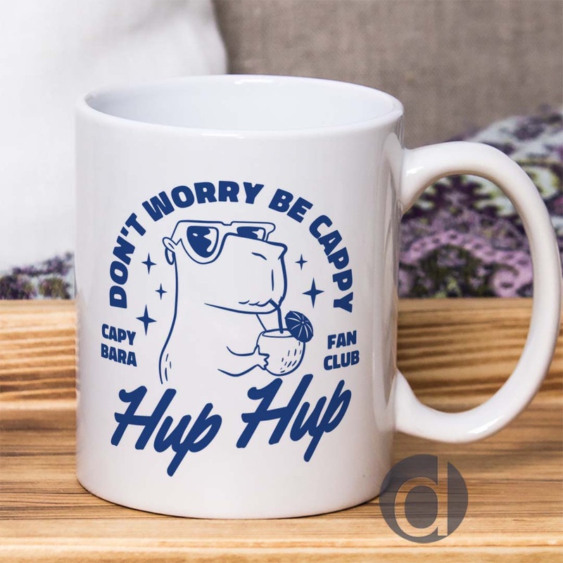 แก้วสัตว์น่ารัก Capybara Fan Club Stroke