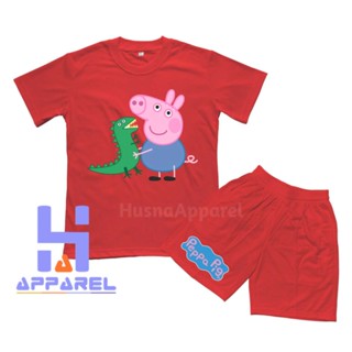 เสื้อยืด พิมพ์ลาย Peppa PIG สําหรับเด็ก