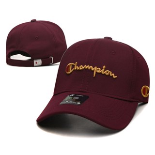 Good Quality หมวกChampion Cap หมวกแก๊ปแชมป์เปี้ยน แฟชั่นสุดฮิต งานปัก งานปัาย คุณภาพ 100 %