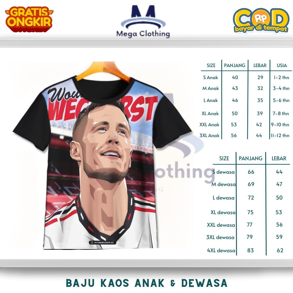 Manchester United Wulan Wegorst v1 Club เสื้อยืดสําหรับเด็กและผู้ใหญ่ - เสื้อผ้าคู่สําหรับเด็กและผู้