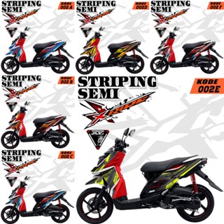 สติกเกอร์ Yamaha X-Ride old/Striping Variation X-Ride 125 new/Decal X-Ride lama อุปกรณ์เสริมรถจักรยานยนต์