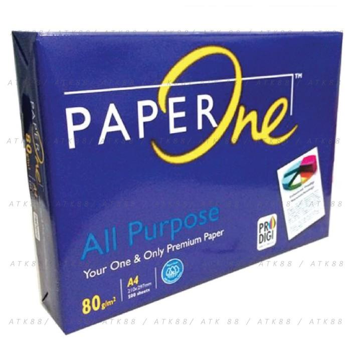 Paper One A4 80 แกรม/กระดาษภาพถ่าย/กระดาษพิมพ์