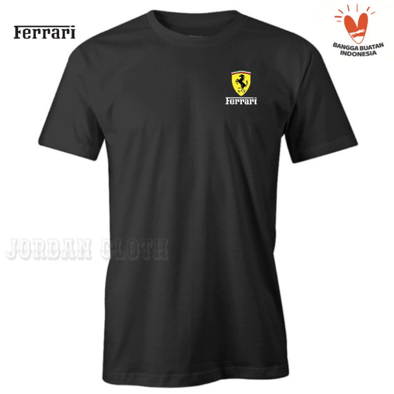 เสื้อยืดโลโก้ Ferrari Best