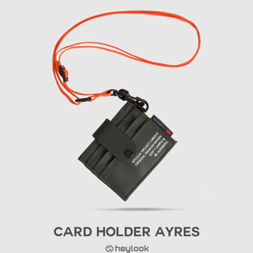Wecf -46 HEYLOOK Official - Card Holder Ayres Waterproof Neck Bag Domper Coin Card 693➙