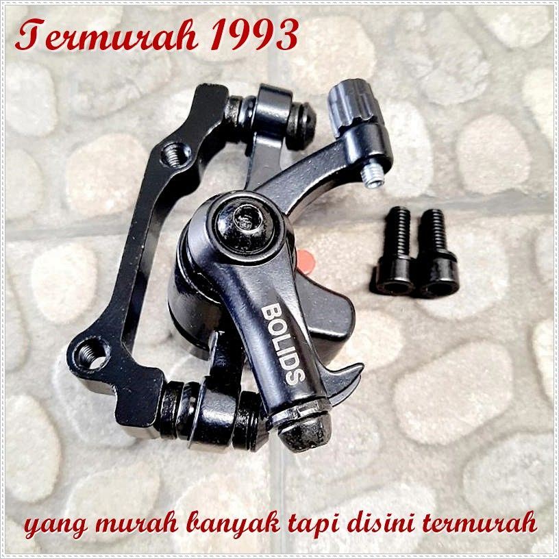 Hitam BOLIDS DISC BRAKE CALIPER - อะไหล่จักรยานสีดํา