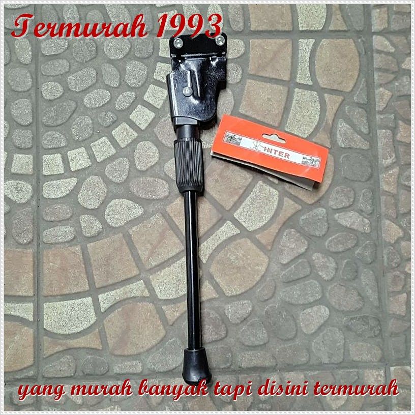 Hitam Standard MTB 26 MODEL 2 BOLTS BLACK IRON อะไหล่จักรยาน