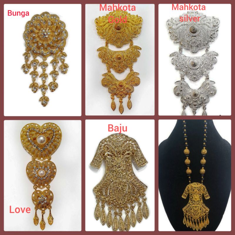 เข็มกลัดสร้อยคอ kebaya/อุปกรณ์เสริม kebaya/เข็มกลัด kebaya