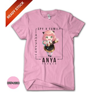 Anya Froger เสื้อยืด ผ้าฝ้าย สําหรับเด็ก 24s DTF-A338