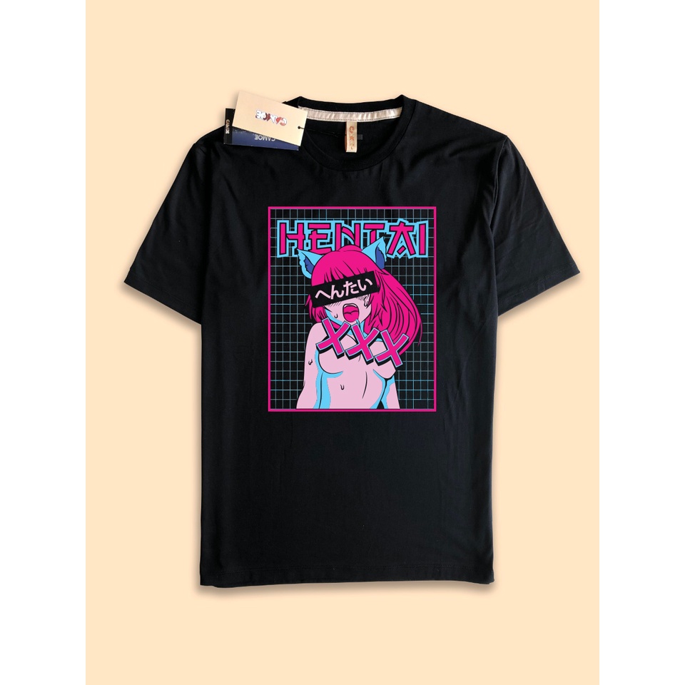 เสื้อยืด CAMOE Anime Hentai 3D Neon