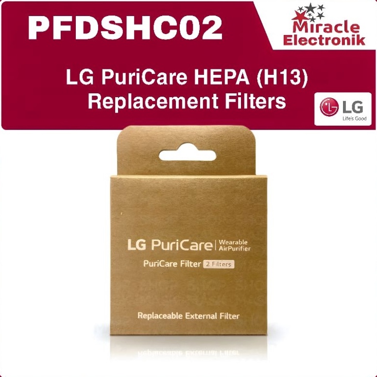 แผ่นกรอง HEPA H13 แบบเปลี่ยน (PFDABC02) สําหรับ LG PuriCare 1st &amp; 2nd Gen Y0L
