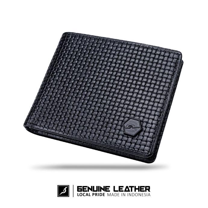 Jfr Fashion Genuine Leather Mens Wallet Js-09 Mat Motif